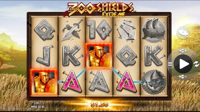 300 Shields Extreme slot 