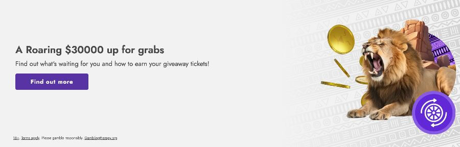 $30,000 yearly cash prize draw at Casimba casino NZ