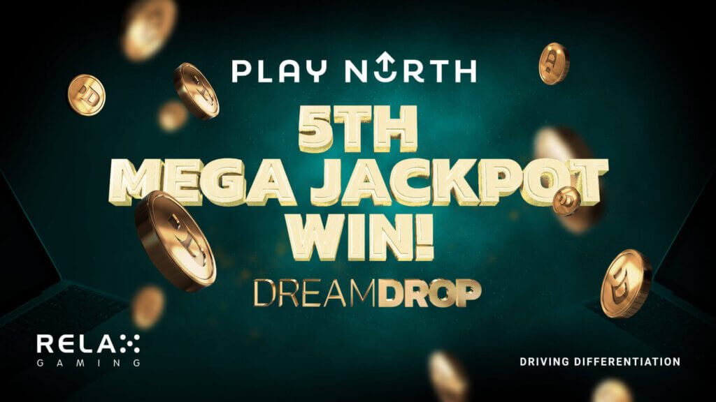 Relax Gaming Dream Drop Mega Jackpot Winner Number 5