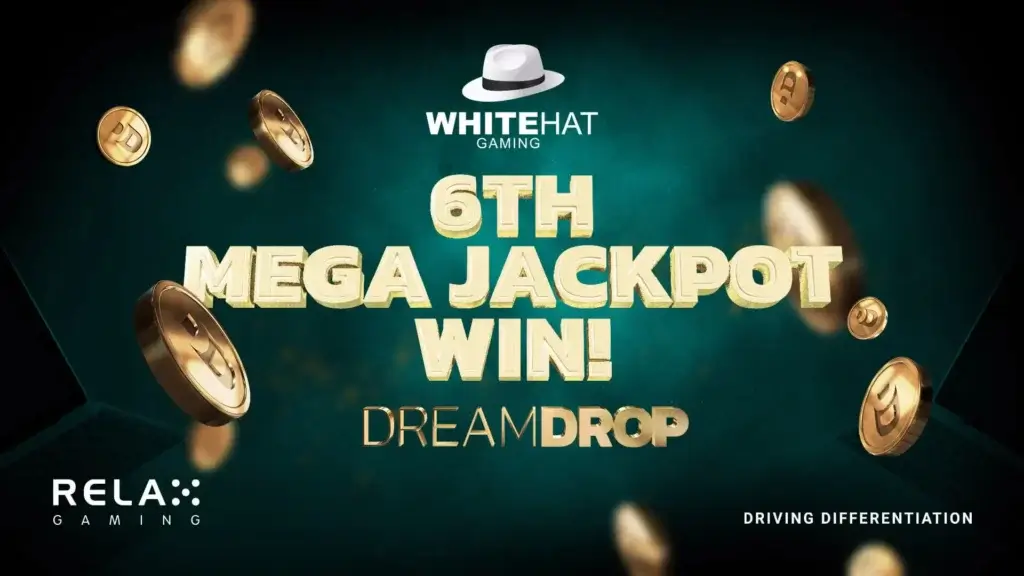 Relax Gaming Dream Drop Mega Jackpot Winner Number 6