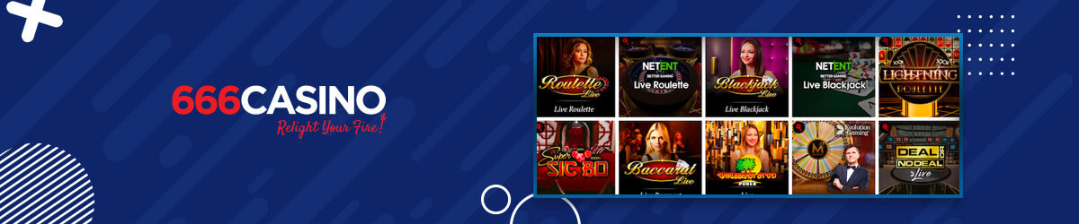 Play at 666 Casino 666 Live Casino