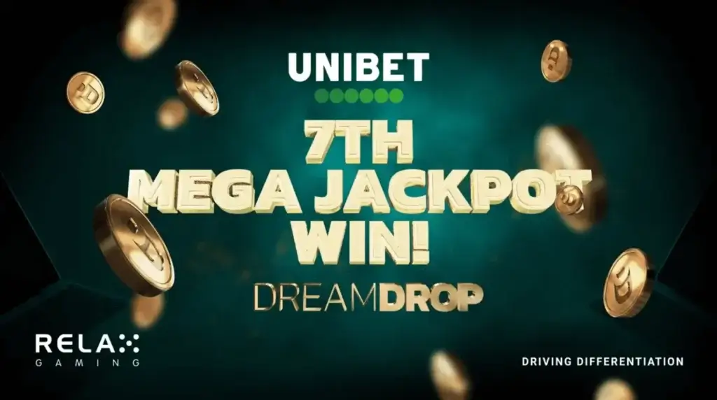 Relax Gaming Dream Drop Mega Jackpot Winner Number 7