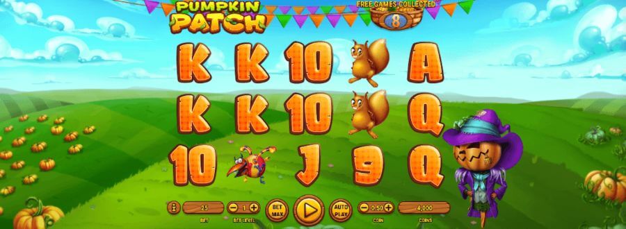 Pumpkin Patch pokie game for NZ players