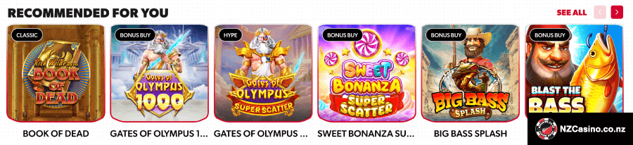 Betista pokies library