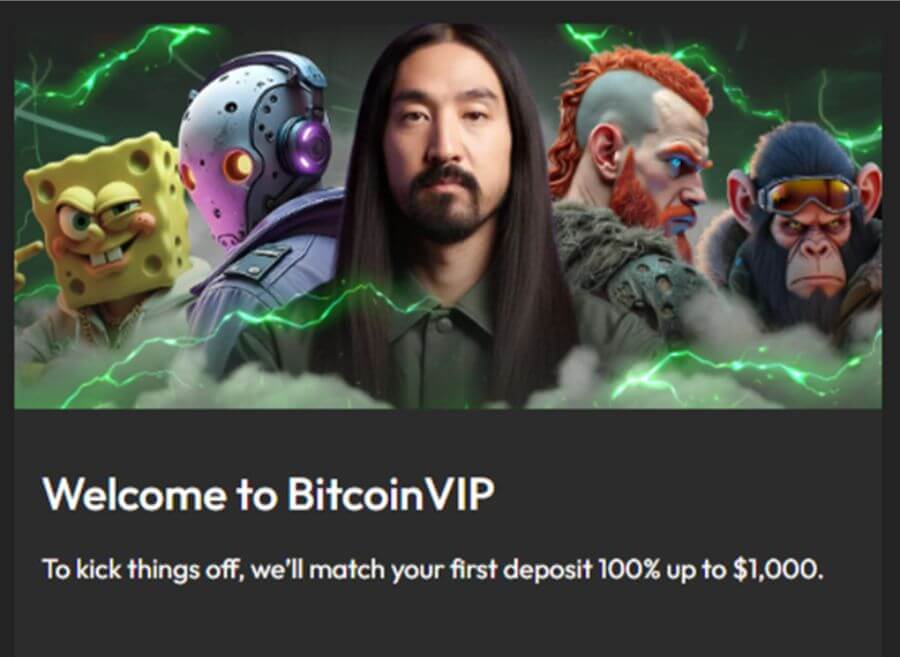 BitcoinVIP NZ Welcome Offer