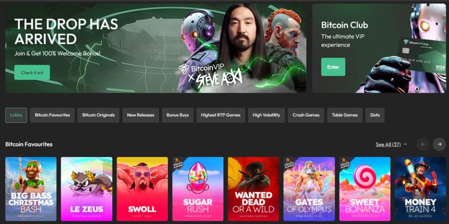 BitcoinVIP NZ Welcome Page