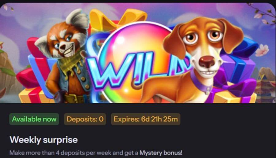 BlazeBet NZ WEEKLY SURPRISE PROMO