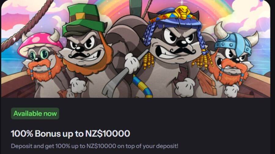 Blazebet NZ welcome offer