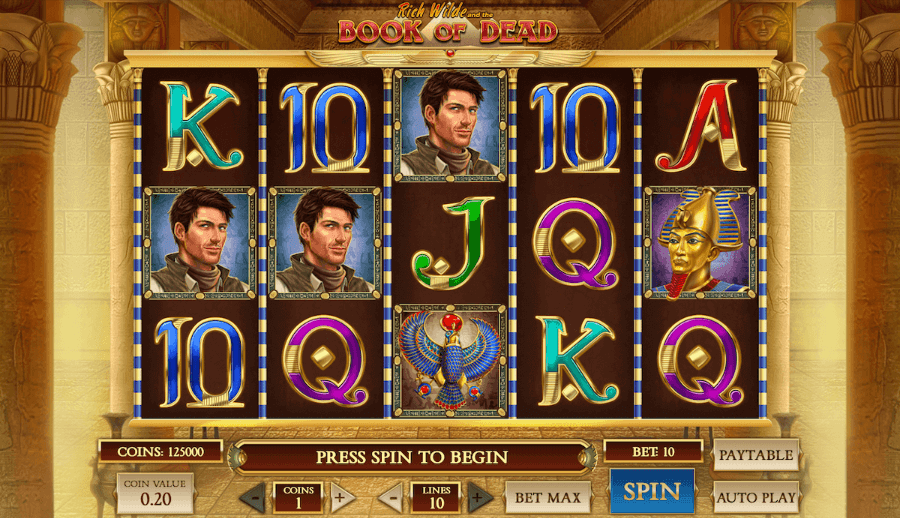 Book of Dead pokie game for NZ players