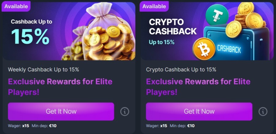 BravoPlay Cashback offers NZ