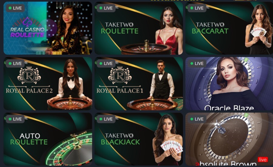 BravoPlay LIVE DEALER TABLES NZ