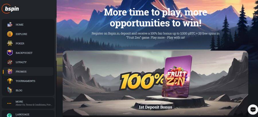 Bspin 1st Deposit Welcome Offer NZ