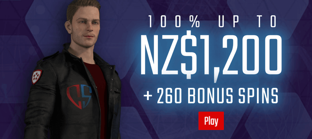 Captain Spins online NZ casino no registration free spins