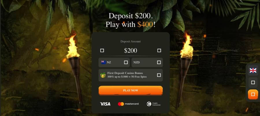 Cashwin casino welcome offer NZ