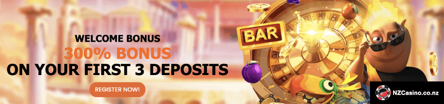 Welcome bonus at Casino Hermes