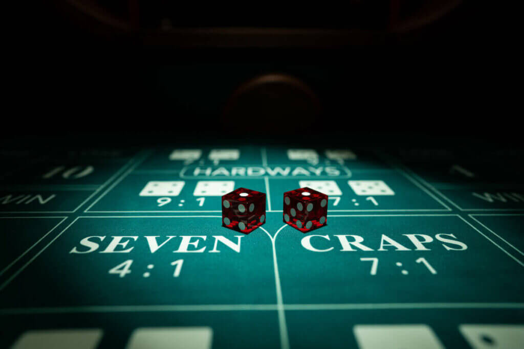 Craps live evolution NZ odds craps bets