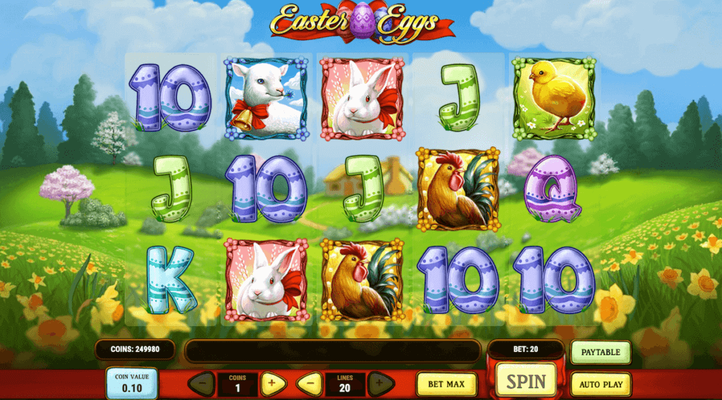 Easter Eggs pokie for NZ players
