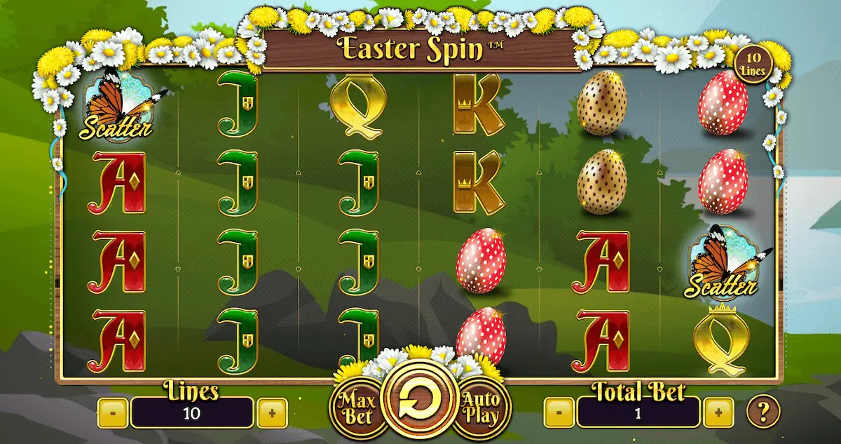 Easter Spin pokie for NZ players