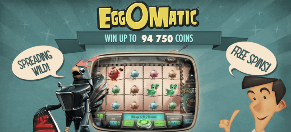 Eggomatic NetEent NZ online slot features