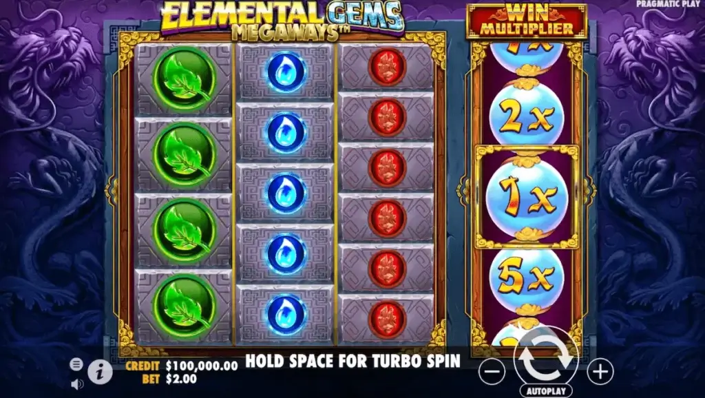 Elemental Gems Megaways