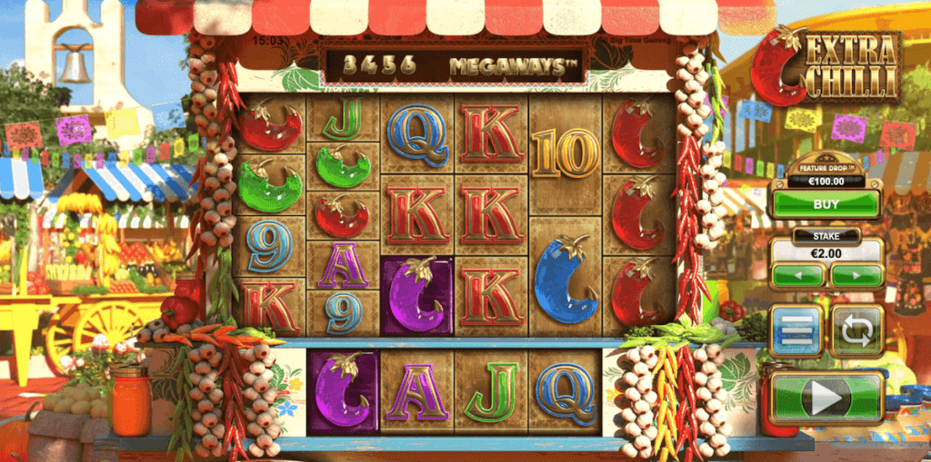 Extra Chilli Pokie Game 96.82% RTP for NZ Players