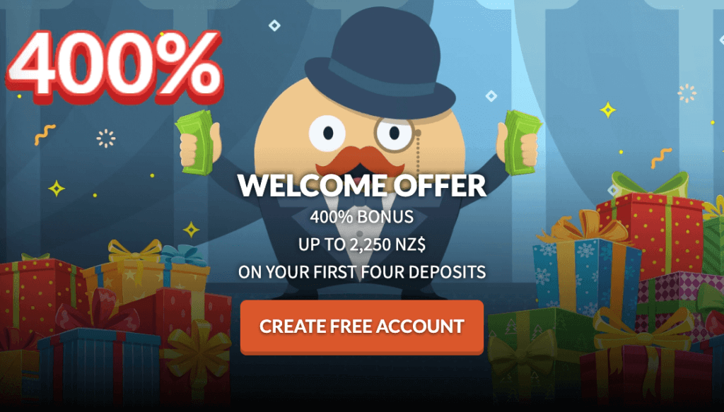 Fast Payout Casino online NZ welcome bonus Mr Bet