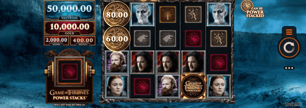 Game of Thrones Power Stacks Pokie Games for NZ Players