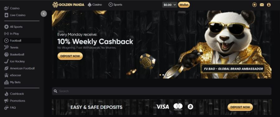 Golden Panda NZ Cashback Offer