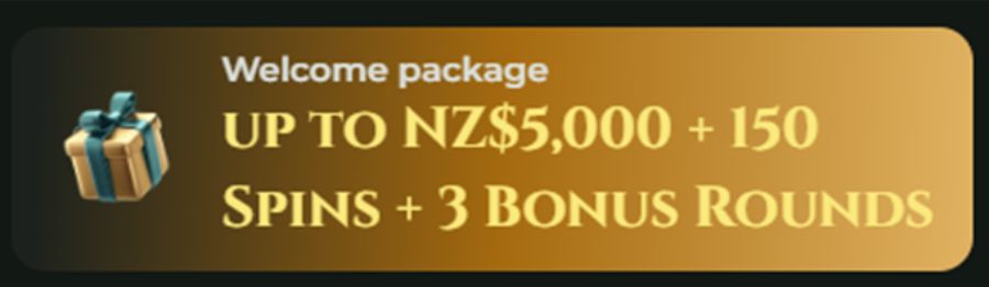 Goldzino NZ welcome offer