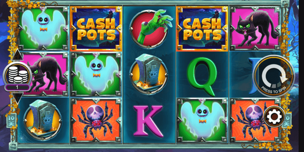 Halloween Cash Pots online pokie NZ inspired home