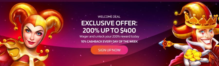 HappySpins Casino Welcome Bonus
