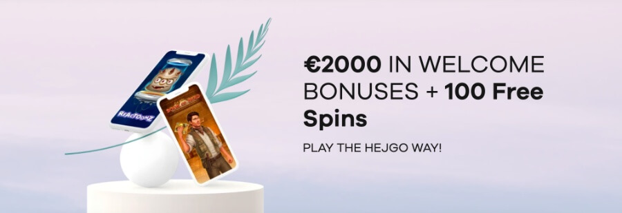 Hejgo casino welcome bonus