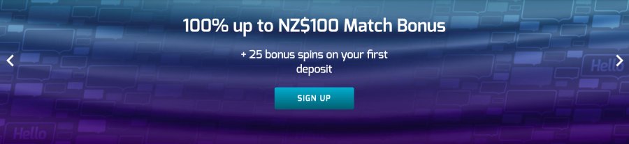 Hello Casino NZ welcome offer