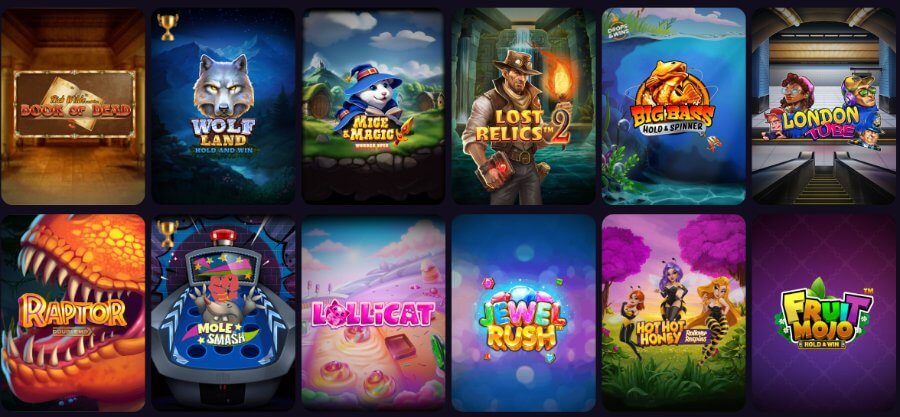 HiperWin casino games