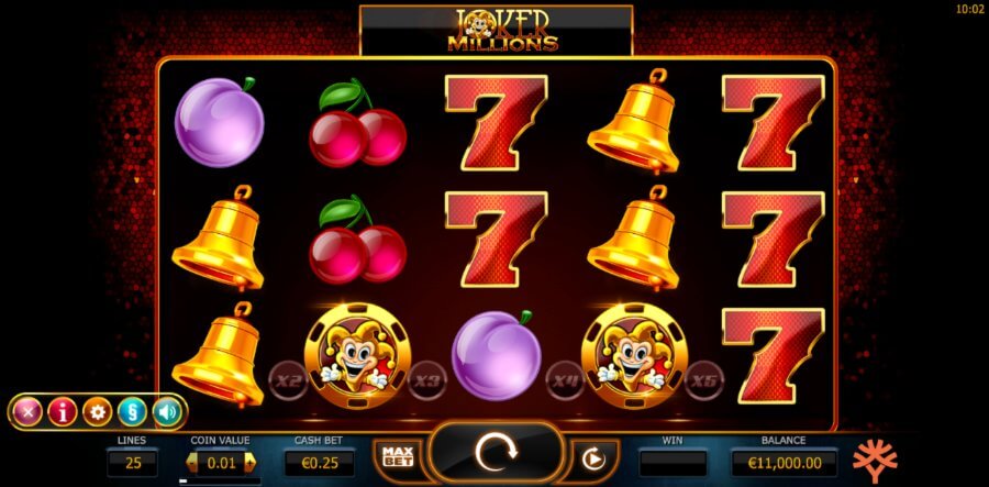 Joker Millions pokie for NZ players