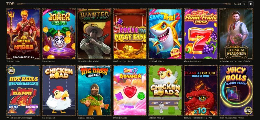Kyngs Casino games NZ