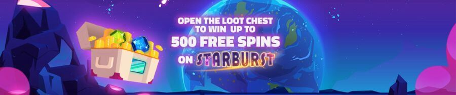 Luckstars Casino welcome bonus