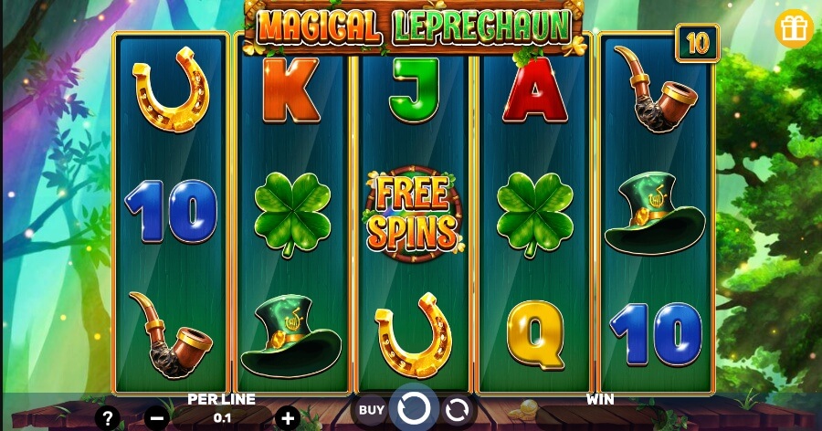 Magical Leprechaun pokie NZ