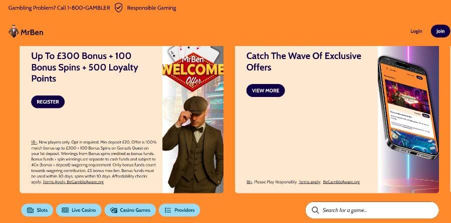 MrBen homepage
