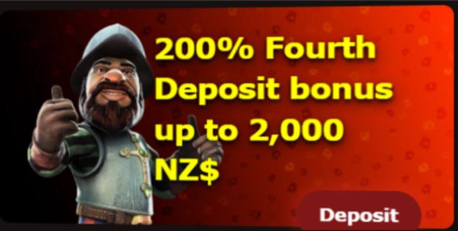 MrJones Casino NZ 4th Welcome Offer