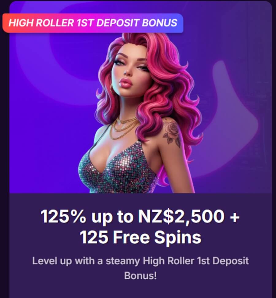 OnlyWin highroller bonus NZ