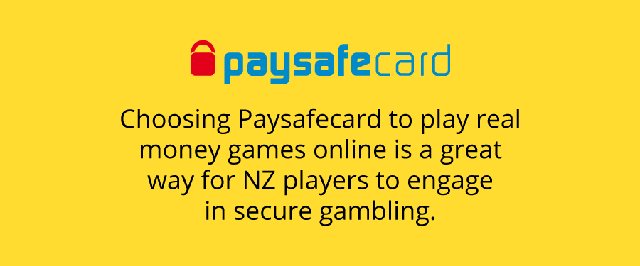 Paysafecard secure gambling