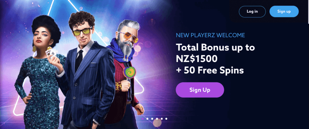 Playerz Welcome Bonus 