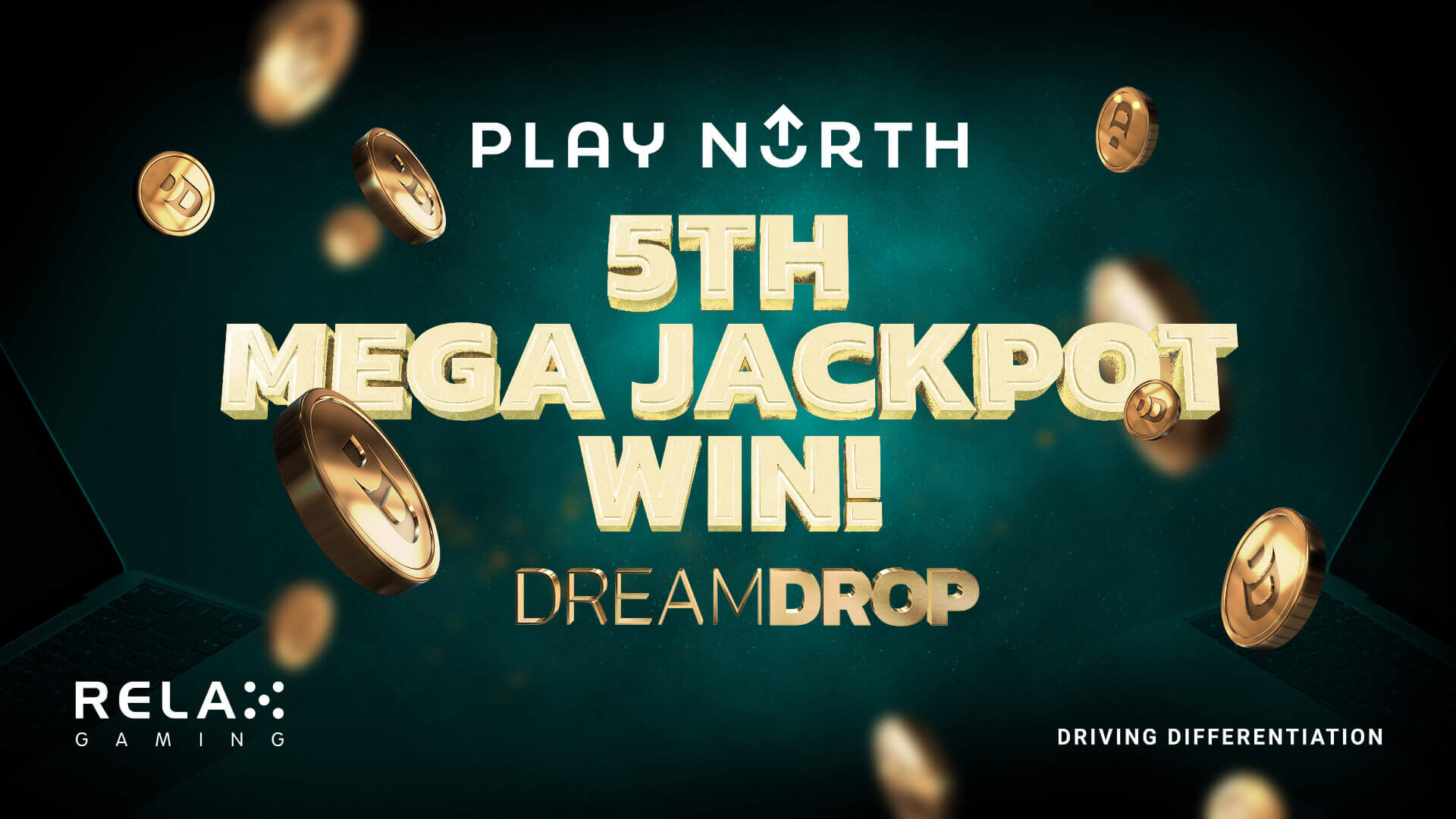 Relax Gaming celebrates fifth Dream Drop Mega Jackpot winner