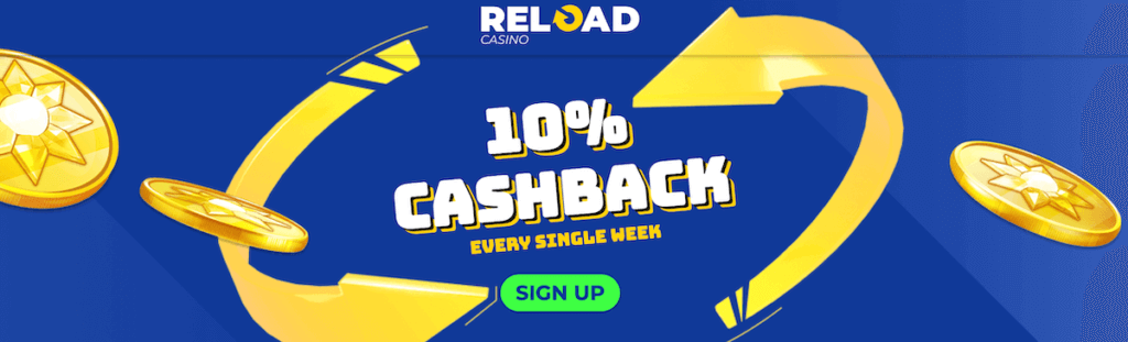 Reload Casino online casino NZ welcome bonus