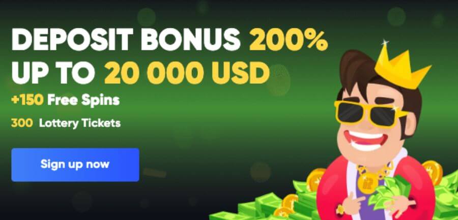 Richy Casino welcome bonus