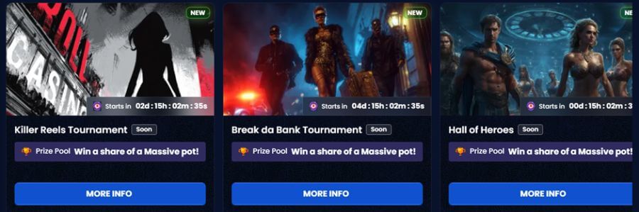 RollCasino NZ Tournaments