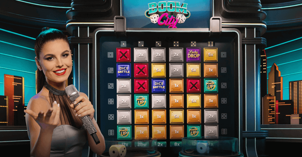 Boom City Live Casino Game by Pragmatic Play for NZ players