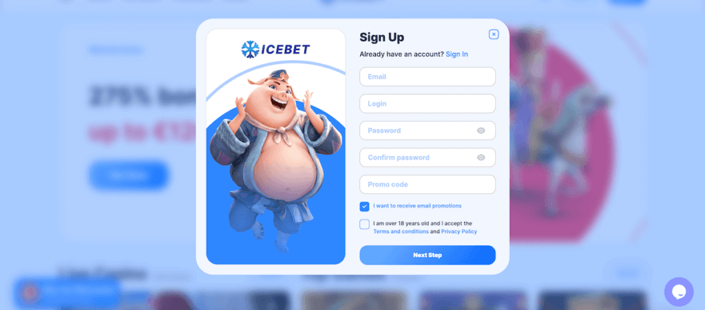 Sign Up IceBet Casino NZ players