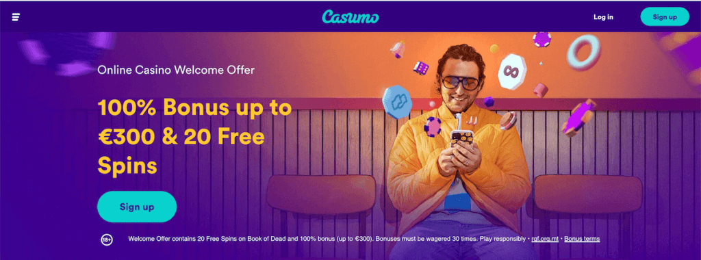Casumo sign-up offer